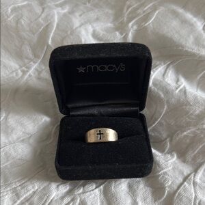 James Avery Silver Cross Ring